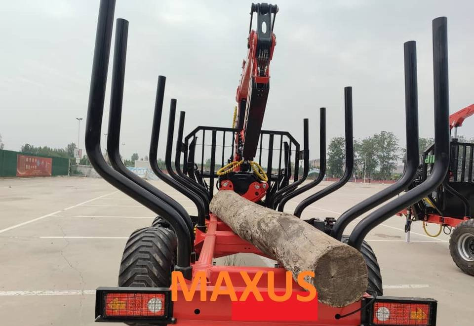 NEW MAXUS 8t Forest Trailer with 2-ton Crane Warranty up to 10 YEARS НОВА прицепа лісова 8т Журавль 2т MAXUS Гарантія до 10 РОКІВ NOWA przyczepa leśna 8t Żuraw 2t MAXUS Gwarancja do 10 LAT - Remorque forestière: photos 5 NEW MAXUS 8t Forest Trailer with 2-ton Crane Warranty up to 10 YEARS НОВА прицепа лісова 8т Журавль 2т MAXUS Гарантія до 10 РОКІВ NOWA przyczepa leśna 8t Żuraw 2t MAXUS Gwarancja do 10 LAT - Remorque forestière: photos 5