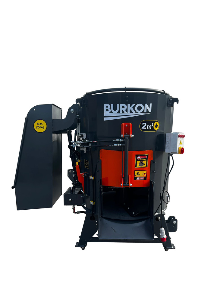 Burkon 2m3 Sabit Elektrikli Ve Kepçeli (380V) Dikey Yem Karma Makinesi - Mélangeuse: photos 1 Burkon 2m3 Sabit Elektrikli Ve Kepçeli (380V) Dikey Yem Karma Makinesi - Mélangeuse: photos 1