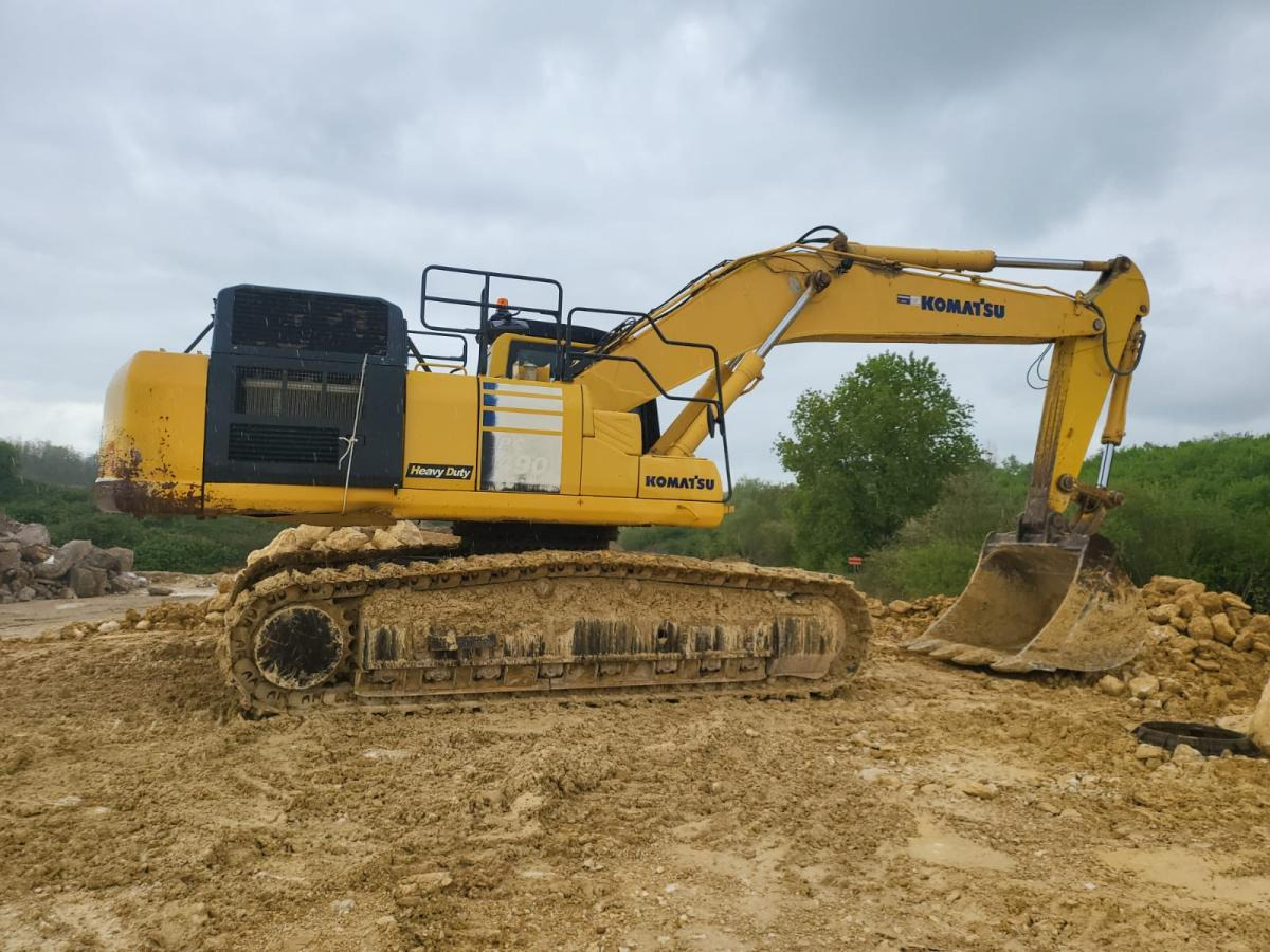Komatsu PC490LC - Pelle sur chenille: photos 4 Komatsu PC490LC - Pelle sur chenille: photos 4
