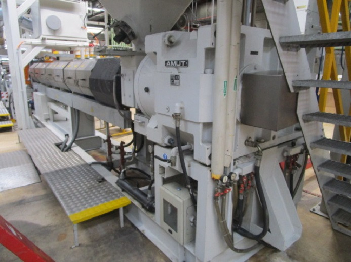 AMUT FLAT FILM EXTRUDER EA-160 FÜR PS/PP - Machine d'emballage et de conditionnement: photos 3 AMUT FLAT FILM EXTRUDER EA-160 FÜR PS/PP - Machine d'emballage et de conditionnement: photos 3