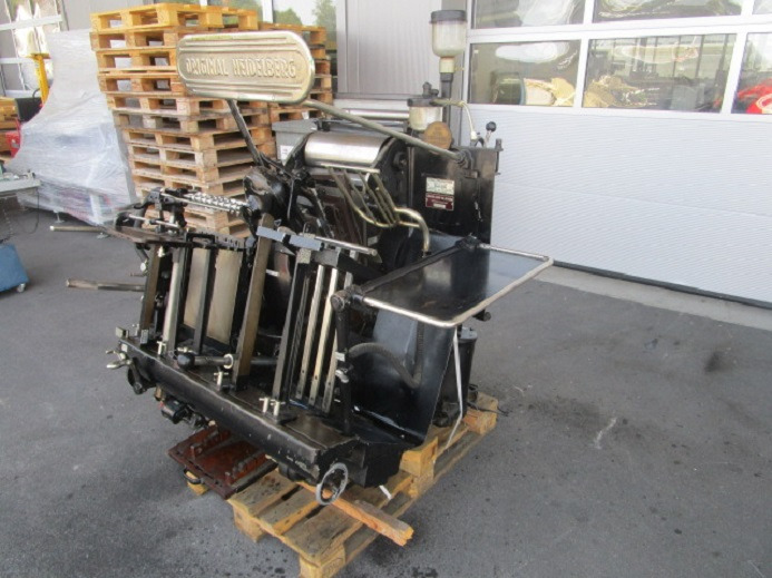 HEIDELBERG TIEGEL A4 - Presse offset: photos 3 HEIDELBERG TIEGEL A4 - Presse offset: photos 3