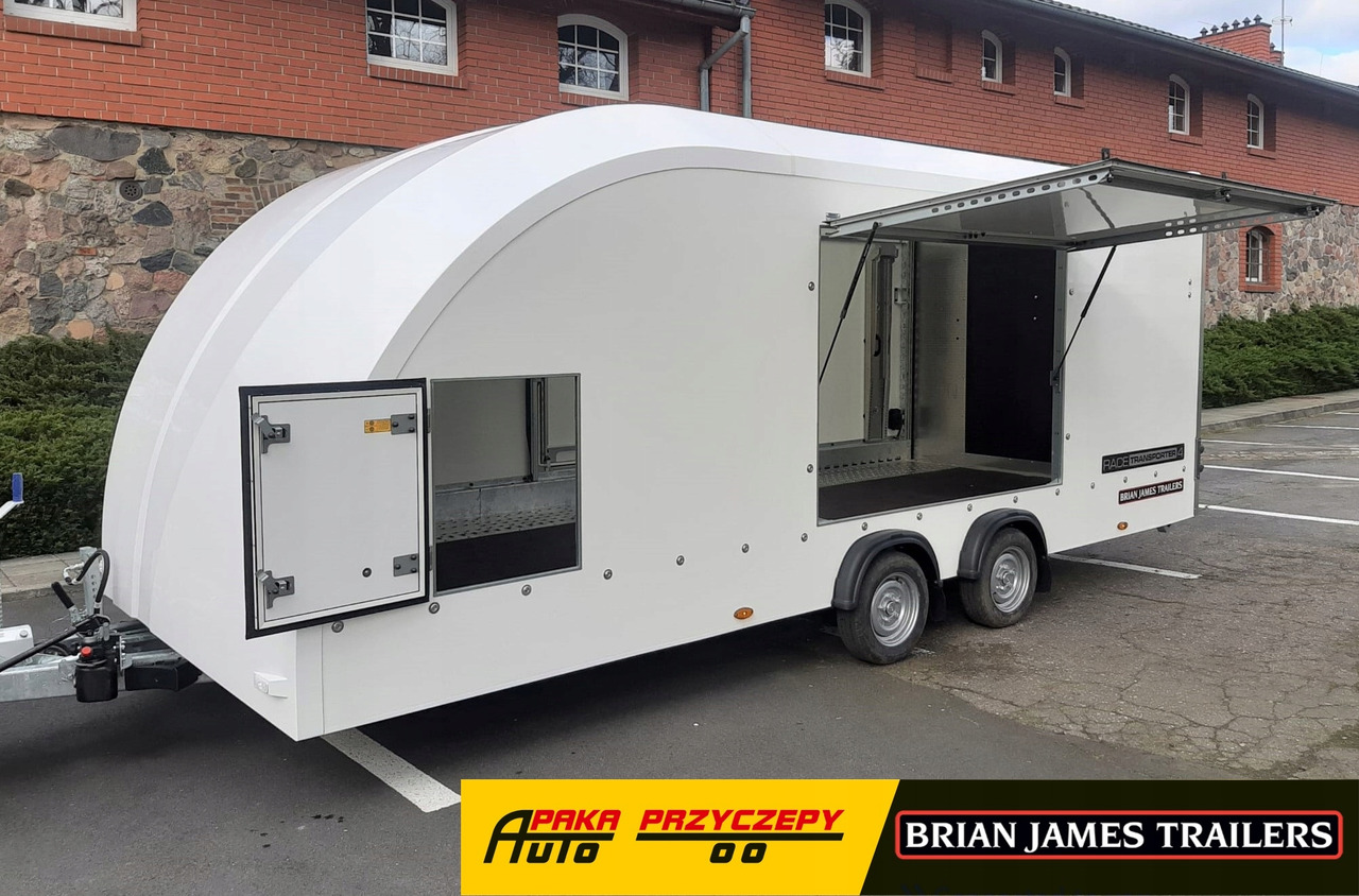 LAWETA ZAMKNIĘTA BJT RACE TRANSPORTER 4 - U NAS KOLOR CZARNY OD RĘKI / BJT RACE TRANSPORTER 4 CLOSED TRAILER - AVAILABLE IN BLACK NOW - Remorque porte-voitures: photos 3 LAWETA ZAMKNIĘTA BJT RACE TRANSPORTER 4 - U NAS KOLOR CZARNY OD RĘKI / BJT RACE TRANSPORTER 4 CLOSED TRAILER - AVAILABLE IN BLACK NOW - Remorque porte-voitures: photos 3