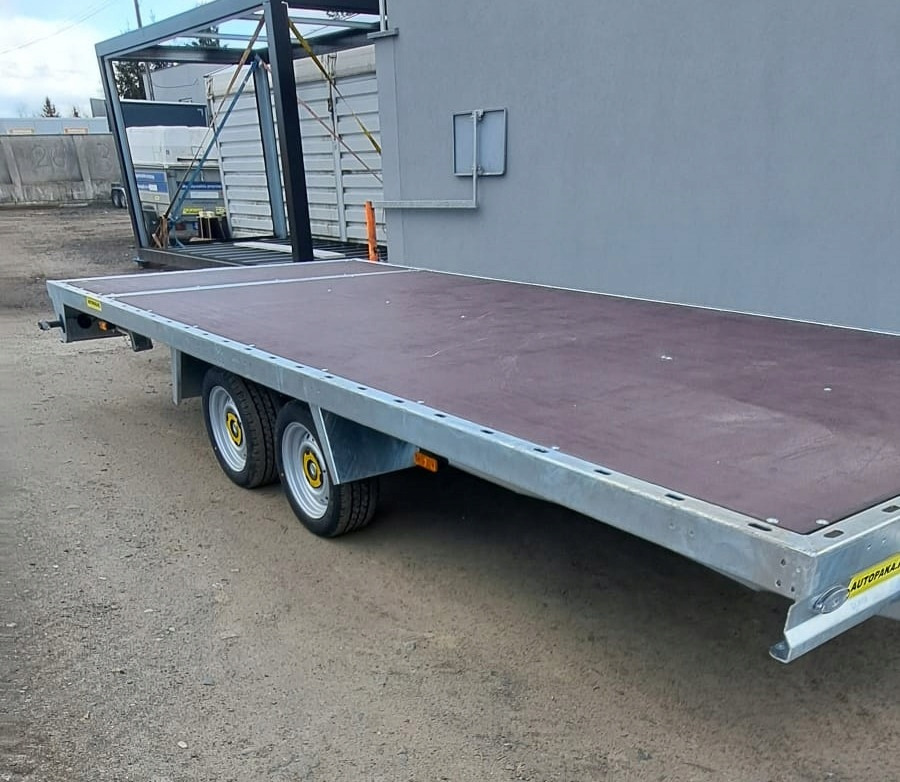 PRZYCZEPA PLATFORMY 5x2 WARK DMC 3500 / WARK PLATFORM TRAILER 5x2 DMC 3500 - Remorque plateau: photos 5 PRZYCZEPA PLATFORMY 5x2 WARK DMC 3500 / WARK PLATFORM TRAILER 5x2 DMC 3500 - Remorque plateau: photos 5