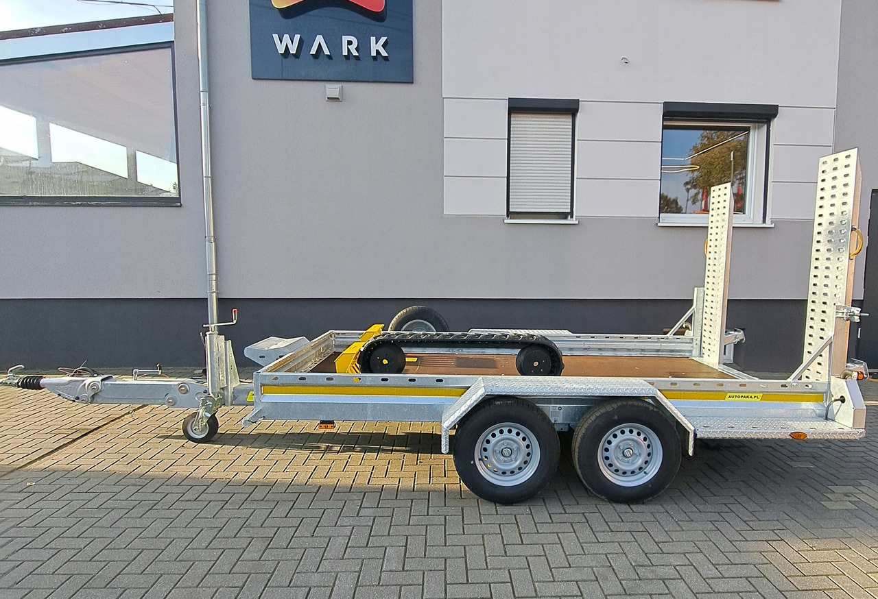 PRZYCZEPA WARK KHD DO MINIKOPARKI KOPARKI REGULOWANY DYSZEL DMC 3500 / WARK KHD TRAILER FOR MINI EXCAVATOR WITH ADJUSTABLE DRAWBAR DMC 3500 - Remorque porte engin: photos 2 PRZYCZEPA WARK KHD DO MINIKOPARKI KOPARKI REGULOWANY DYSZEL DMC 3500 / WARK KHD TRAILER FOR MINI EXCAVATOR WITH ADJUSTABLE DRAWBAR DMC 3500 - Remorque porte engin: photos 2