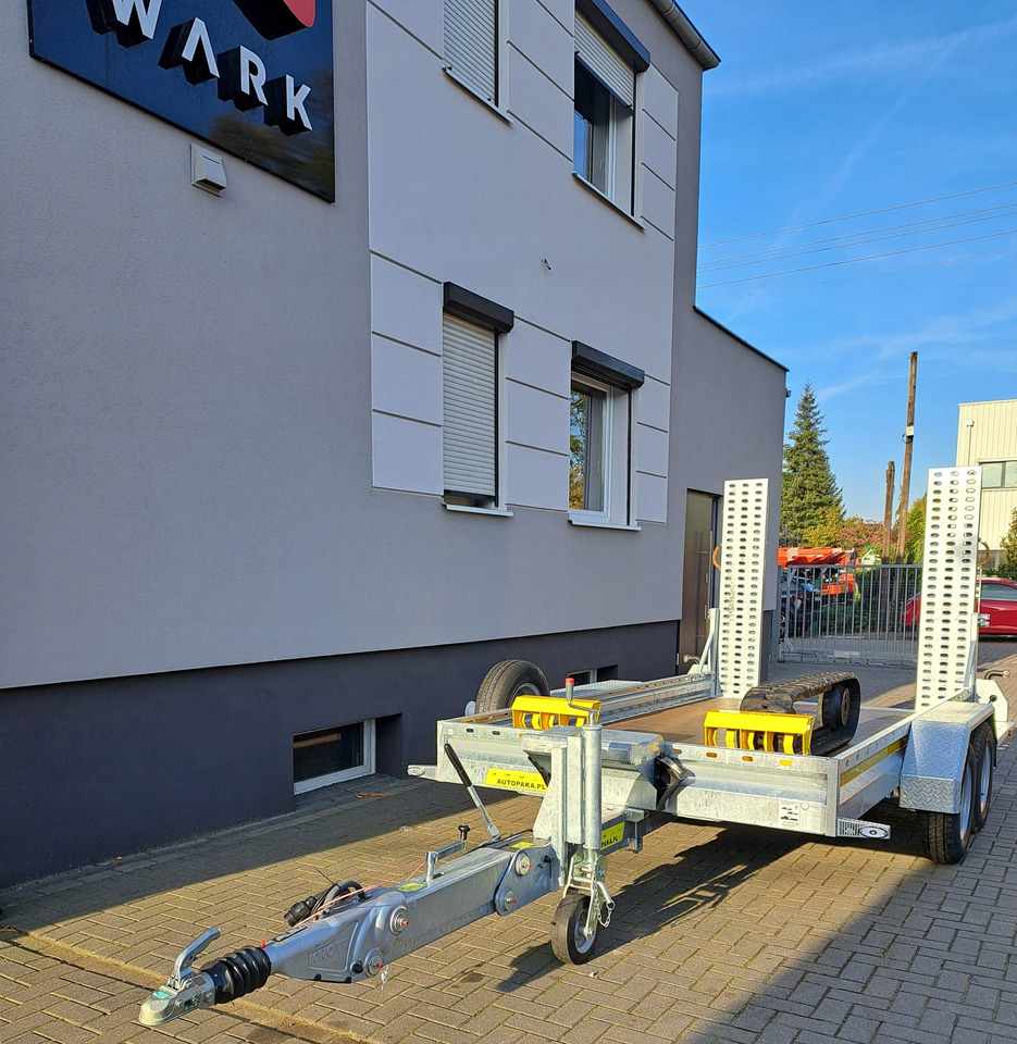 PRZYCZEPA WARK KHD DO MINIKOPARKI KOPARKI REGULOWANY DYSZEL DMC 3500 / WARK KHD TRAILER FOR MINI EXCAVATOR WITH ADJUSTABLE DRAWBAR DMC 3500 - Remorque porte engin: photos 4 PRZYCZEPA WARK KHD DO MINIKOPARKI KOPARKI REGULOWANY DYSZEL DMC 3500 / WARK KHD TRAILER FOR MINI EXCAVATOR WITH ADJUSTABLE DRAWBAR DMC 3500 - Remorque porte engin: photos 4