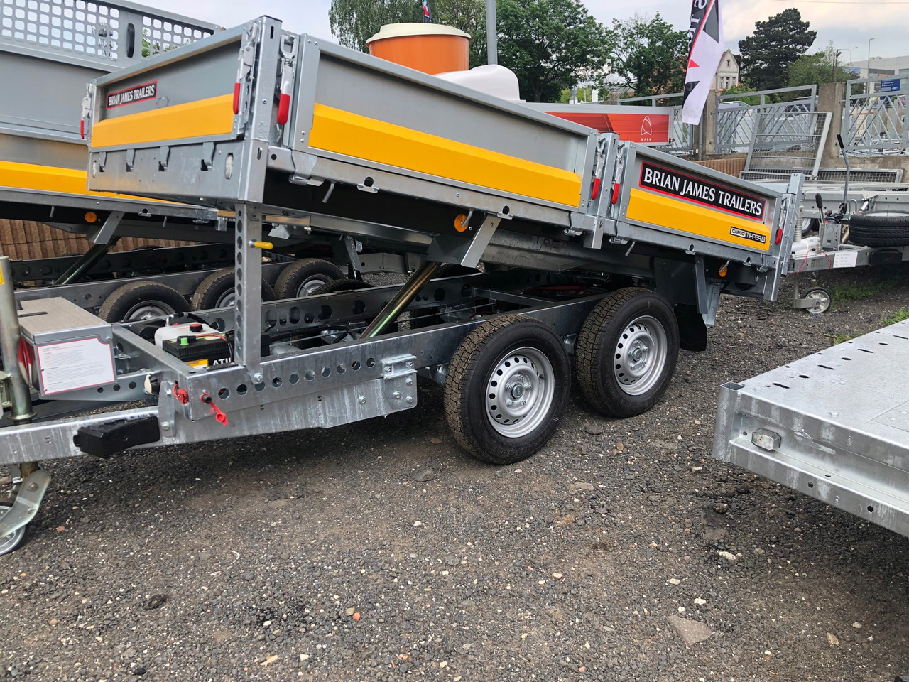 PRZYCZEPA WYWROTKA BJT CARGO TIPPER 3,6x2, 3,5T, 2 OS / BJT CARGO Tipper Trailer 3.6x2, 3.5T, 2 Axles - Remorque benne: photos 2 PRZYCZEPA WYWROTKA BJT CARGO TIPPER 3,6x2, 3,5T, 2 OS / BJT CARGO Tipper Trailer 3.6x2, 3.5T, 2 Axles - Remorque benne: photos 2
