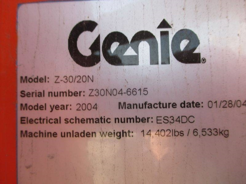 Nacelle articulée Genie Z 30/20 N: photos 12