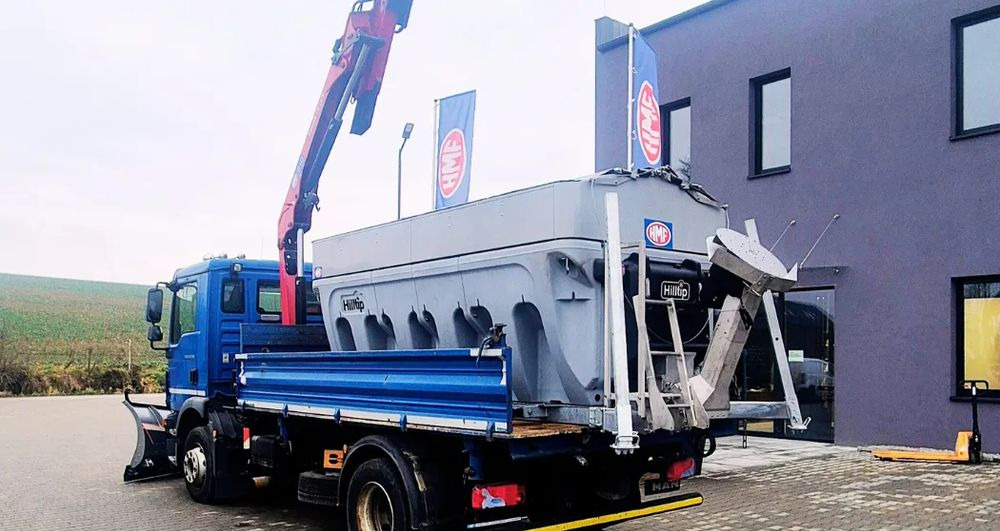 MAN TGM BL 4x2 HDS HMF 810-K1 MCS + nowy żuraw kran crane - Camion grue, Camion plateau: photos 4 MAN TGM BL 4x2 HDS HMF 810-K1 MCS + nowy żuraw kran crane - Camion grue, Camion plateau: photos 4