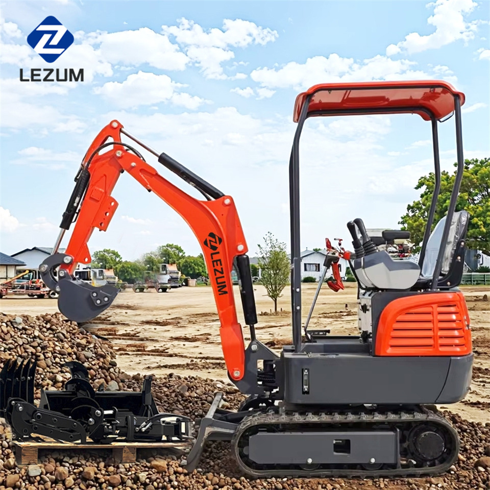 LEZUM Free Shipping Mini Excavator Bagger Pelle Miniexcavadora 1 2 3.5 Ton CE/EPA/EURO 5 Kubota Engine Diesel/Electric Mini Excavators For Sale - Pelle sur chenille: photos 2 LEZUM Free Shipping Mini Excavator Bagger Pelle Miniexcavadora 1 2 3.5 Ton CE/EPA/EURO 5 Kubota Engine Diesel/Electric Mini Excavators For Sale - Pelle sur chenille: photos 2