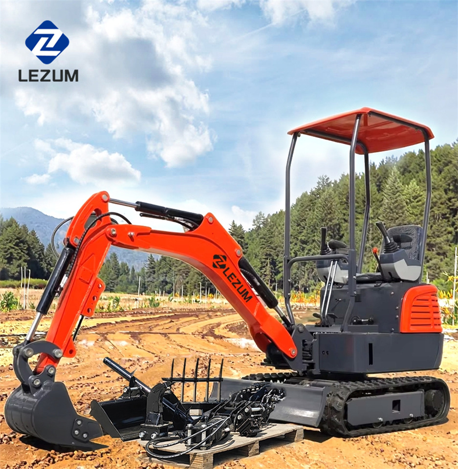 LEZUM Free Shipping Mini Excavator Bagger Pelle Miniexcavadora 1 2 3.5 Ton CE/EPA/EURO 5 Kubota Engine Diesel/Electric Mini Excavators For Sale - Pelle sur chenille: photos 1 LEZUM Free Shipping Mini Excavator Bagger Pelle Miniexcavadora 1 2 3.5 Ton CE/EPA/EURO 5 Kubota Engine Diesel/Electric Mini Excavators For Sale - Pelle sur chenille: photos 1