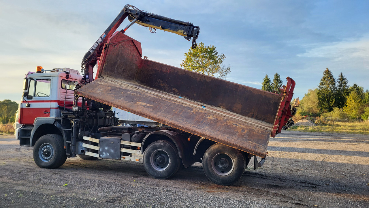 MAN 33.414 6X6 HIAB 102 33.414 - Camion benne: photos 4 MAN 33.414 6X6 HIAB 102 33.414 - Camion benne: photos 4
