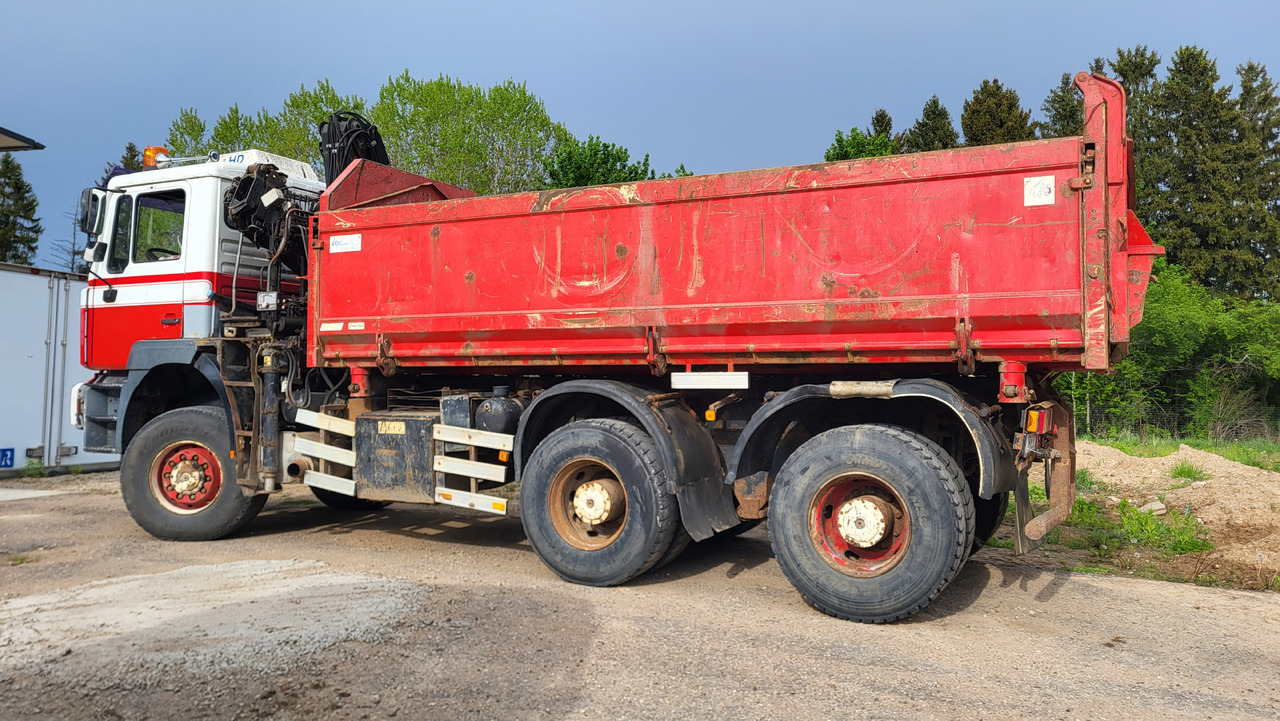 MAN 33.414 6X6 HIAB 102 33.414 - Camion benne: photos 2 MAN 33.414 6X6 HIAB 102 33.414 - Camion benne: photos 2