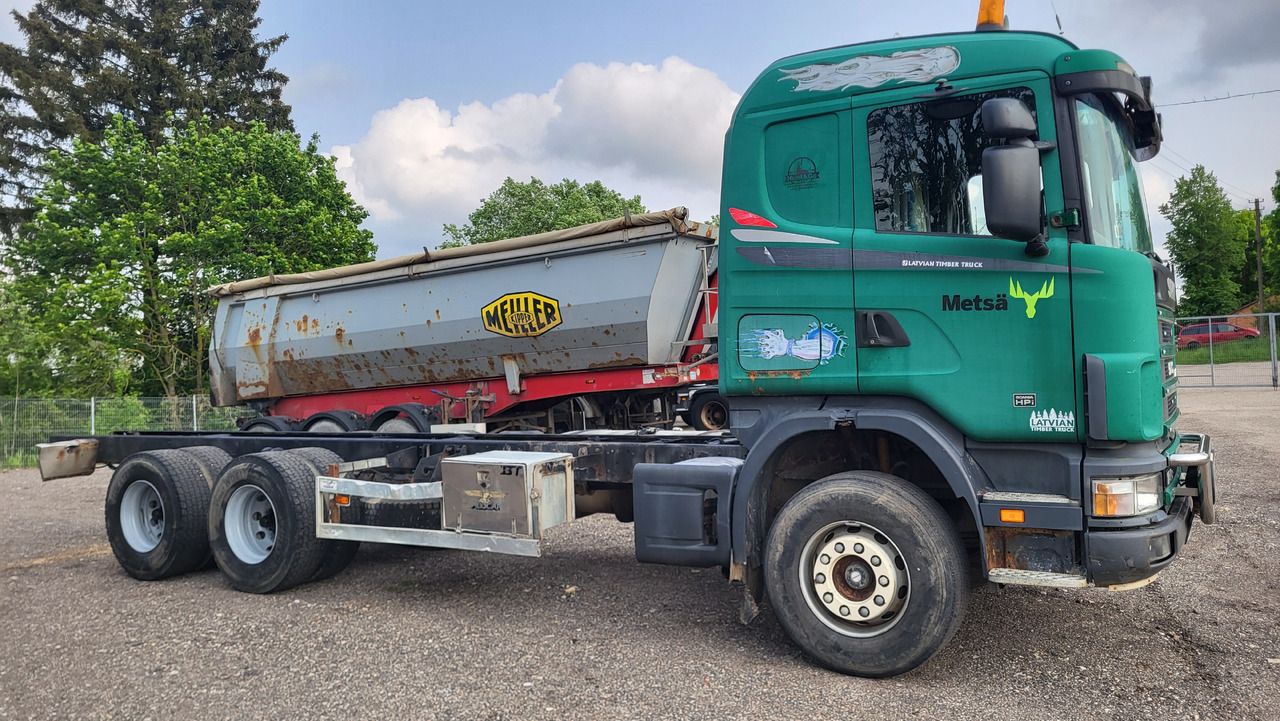 SCANIA R124 420 6X4 - Châssis cabine: photos 4 SCANIA R124 420 6X4 - Châssis cabine: photos 4