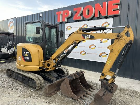 Caterpillar 303.5ECR à 28500 euros HT - Mini pelle: photos 3 Caterpillar 303.5ECR à 28500 euros HT - Mini pelle: photos 3