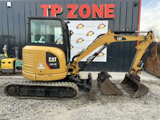 Caterpillar 303.5ECR à 28500 euros HT - Mini pelle: photos 1 Caterpillar 303.5ECR à 28500 euros HT - Mini pelle: photos 1