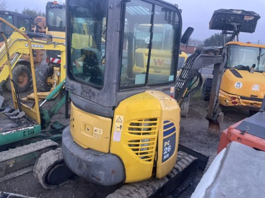 Komatsu PC26MR-3 - Mini pelle: photos 3 Komatsu PC26MR-3 - Mini pelle: photos 3