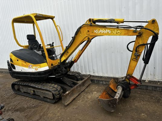 Kubota KX61-3 Canopy - Mini pelle: photos 1 Kubota KX61-3 Canopy - Mini pelle: photos 1