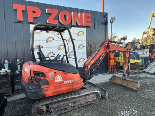 Mini pelle Kubota KX61-3 à 18 500 € HT: photos 10