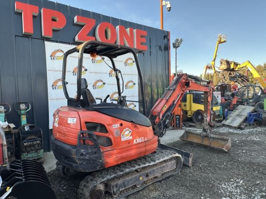 Mini pelle Kubota KX61-3 à 18 500 € HT: photos 16