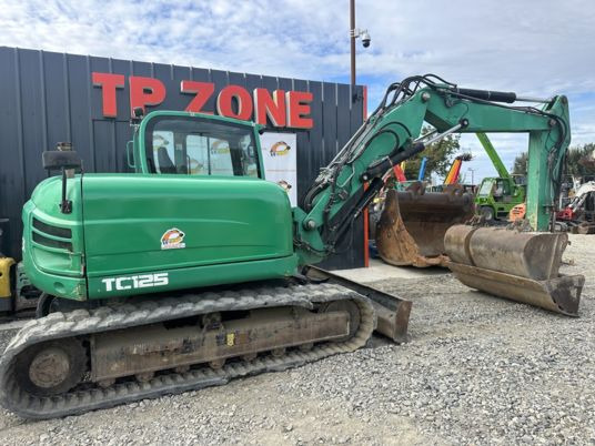 Terex TC125 à 39900 € HT - Pelle sur chenille: photos 2 Terex TC125 à 39900 € HT - Pelle sur chenille: photos 2