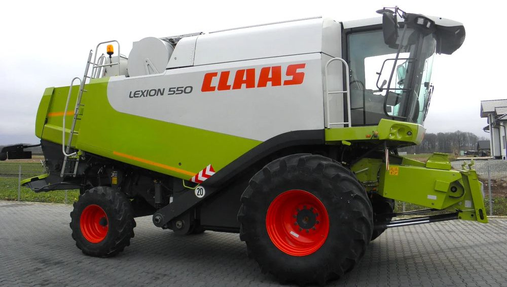Claas Lexion 550 heder 7,5 Vario, Najbogatsza Wersja, Nie Malowany, Stan Bardzo Dobry - Moissonneuse-batteuse: photos 4 Claas Lexion 550 heder 7,5 Vario, Najbogatsza Wersja, Nie Malowany, Stan Bardzo Dobry - Moissonneuse-batteuse: photos 4
