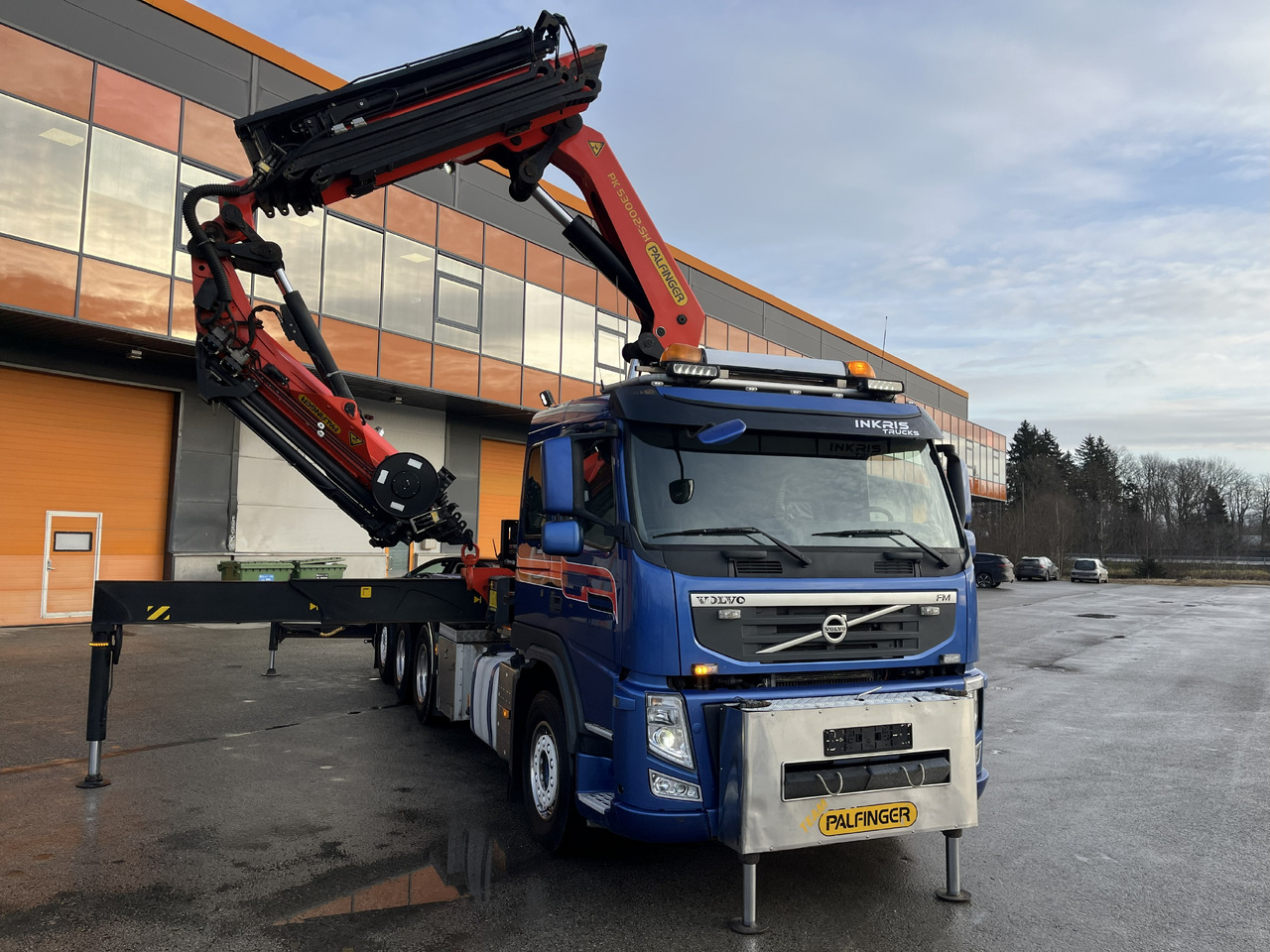 VOLVO FM 500 8X4 + Crane Palfinger PK53002SH YEAR 2016 + JIB PJ125 - Camion grue: photos 1 VOLVO FM 500 8X4 + Crane Palfinger PK53002SH YEAR 2016 + JIB PJ125 - Camion grue: photos 1