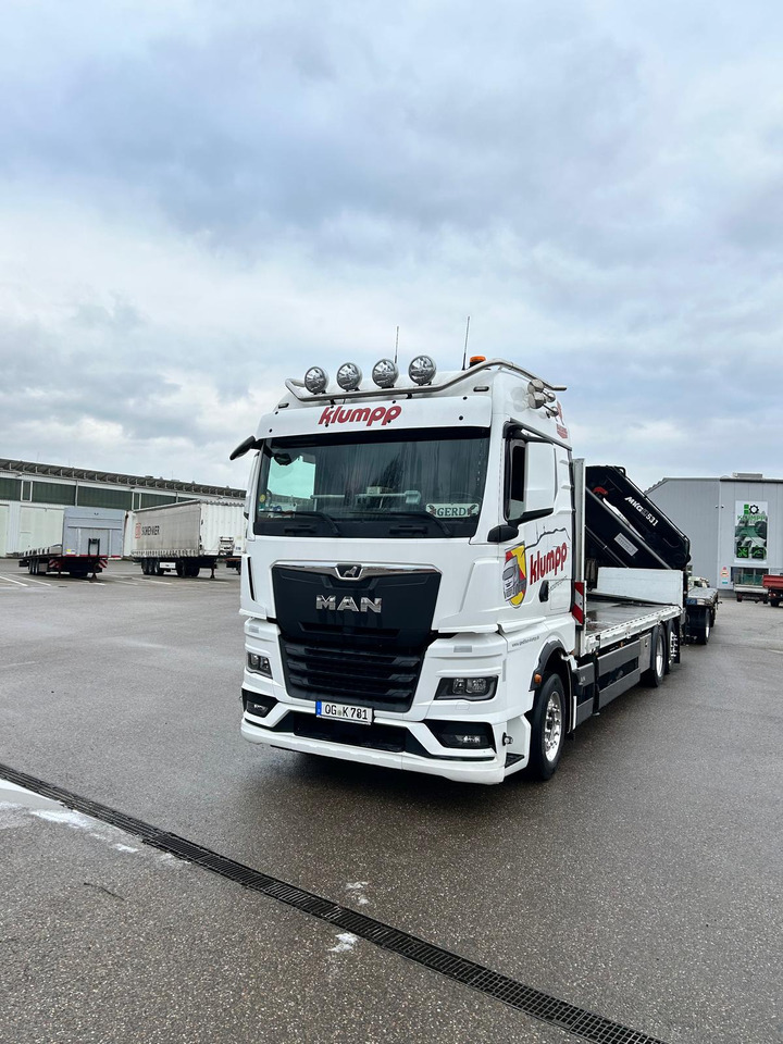 MAN TGX 500 - Camion plateau: photos 2 MAN TGX 500 - Camion plateau: photos 2