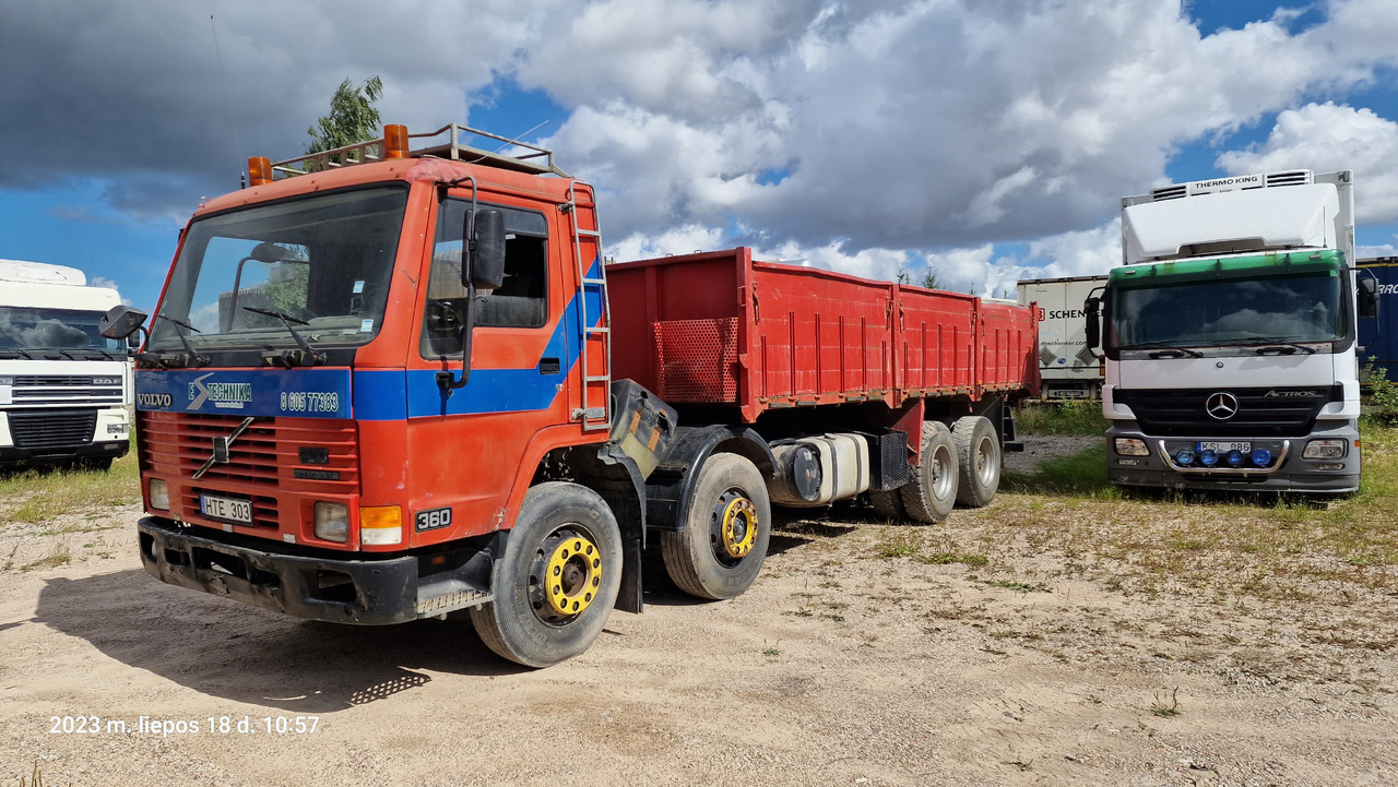 VOLVO FL 10 8x4 - Camion benne: photos 1 VOLVO FL 10 8x4 - Camion benne: photos 1