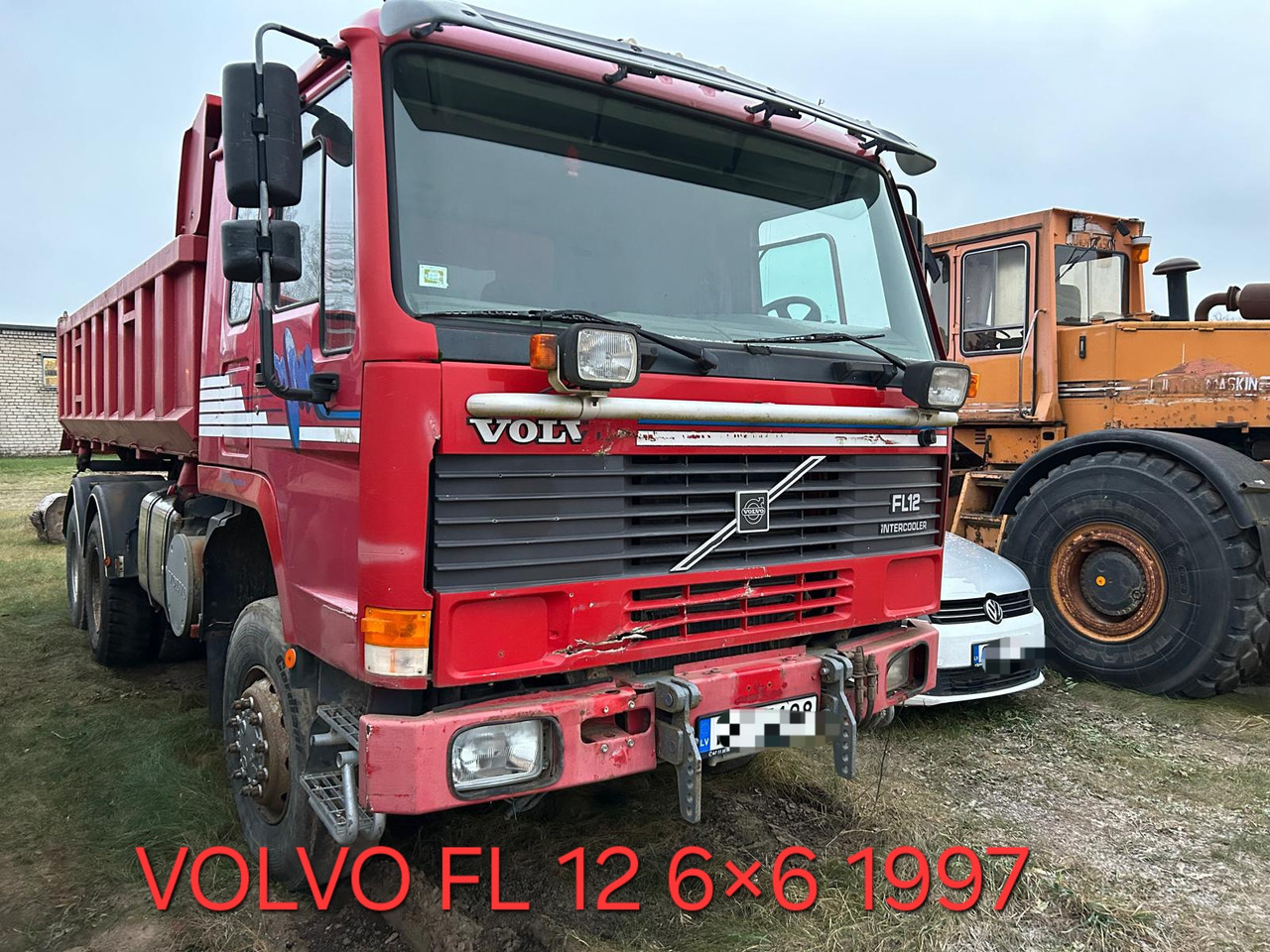 VOLVO FL 12 6x6 - Camion benne: photos 2 VOLVO FL 12 6x6 - Camion benne: photos 2
