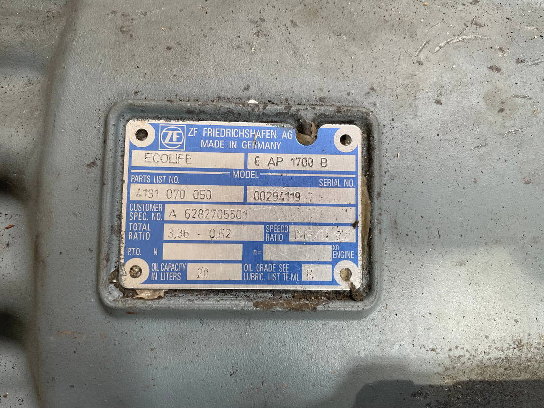 Mercedes-Benz Getriebe ZF 6 AP 1700 B Ecolife 4181070050 6AP1700B Citaro Mercede - Transmission pour Bus: photos 4 Mercedes-Benz Getriebe ZF 6 AP 1700 B Ecolife 4181070050 6AP1700B Citaro Mercede - Transmission pour Bus: photos 4
