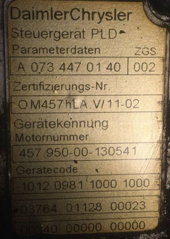 Mercedes-Benz Mercedes Motor OM 457 HLA Citaro Euro 5 OM457HLA Claas Setra Krone - Moteur pour Bus: photos 4 Mercedes-Benz Mercedes Motor OM 457 HLA Citaro Euro 5 OM457HLA Claas Setra Krone - Moteur pour Bus: photos 4