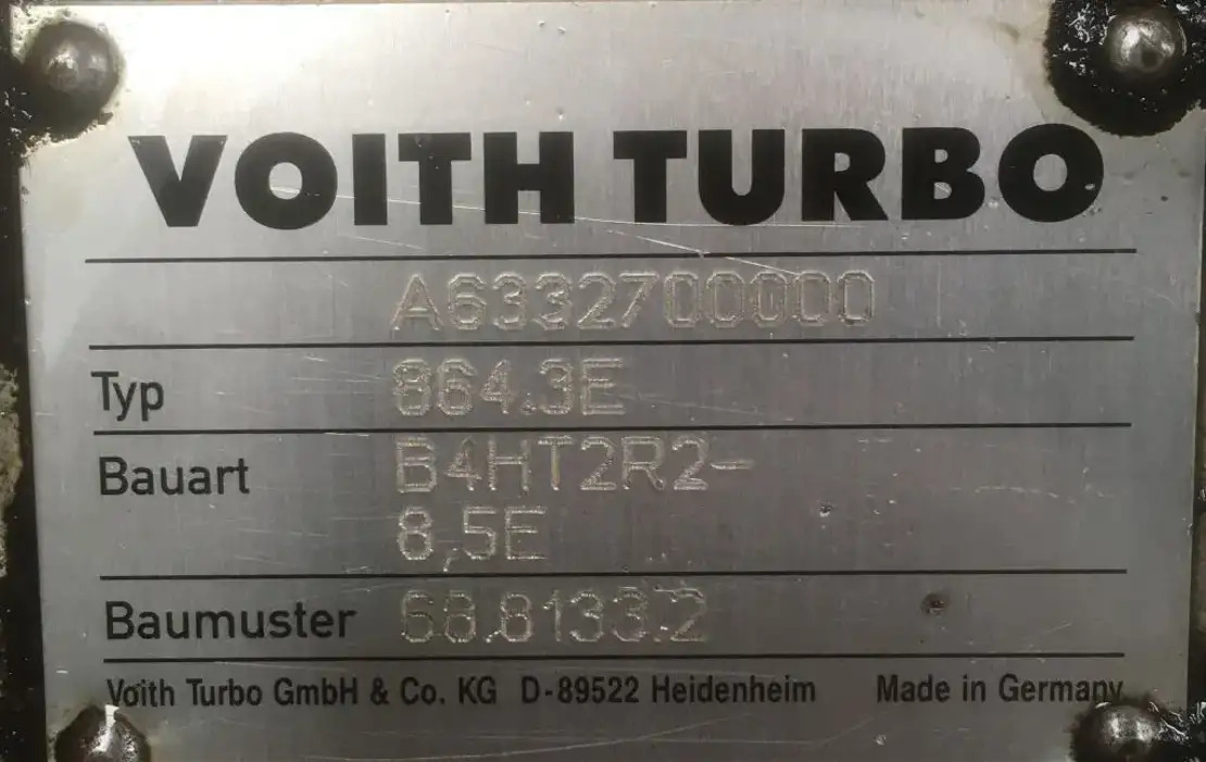 Mercedes-Benz Voith 864.3E Busgetriebe B4HT2R2 -8.5E Mercedes Citaro LE A6332700 - Transmission pour Bus: photos 2 Mercedes-Benz Voith 864.3E Busgetriebe B4HT2R2 -8.5E Mercedes Citaro LE A6332700 - Transmission pour Bus: photos 2
