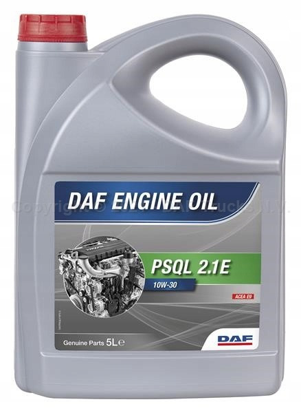 DAF OE OLEJ SILNIKOWY DAF PSQL 2.1 E ACEA E9 10W30 5L - Pièce universelle: photos 1 DAF OE OLEJ SILNIKOWY DAF PSQL 2.1 E ACEA E9 10W30 5L - Pièce universelle: photos 1