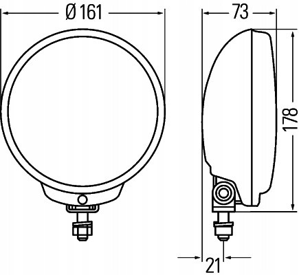 Hella HALOGEN DALEKOSIĘŻNY HELLA COMET FF 500 1F6010952011 - Feu avant: photos 4 Hella HALOGEN DALEKOSIĘŻNY HELLA COMET FF 500 1F6010952011 - Feu avant: photos 4
