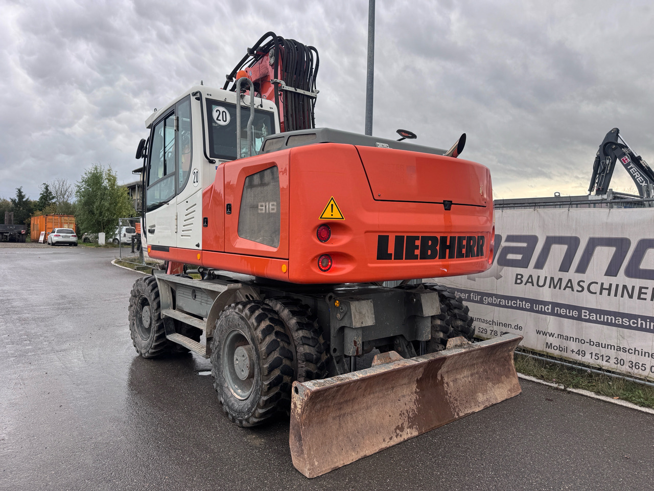 LIEBHERR A 916 Litronic - Pelle sur pneus: photos 4 LIEBHERR A 916 Litronic - Pelle sur pneus: photos 4