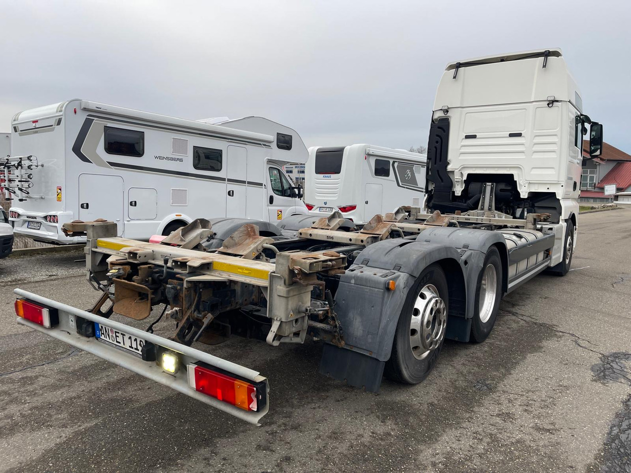 MAN TGX 26.480 6x2 LL EURO6 * Schiebedach * GERMAN TRUCK - Tracteur routier: photos 5 MAN TGX 26.480 6x2 LL EURO6 * Schiebedach * GERMAN TRUCK - Tracteur routier: photos 5