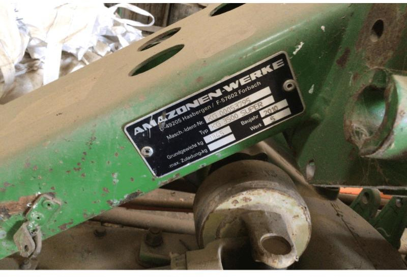 AMAZONE KG3500S - Rotavator: photos 3 AMAZONE KG3500S - Rotavator: photos 3