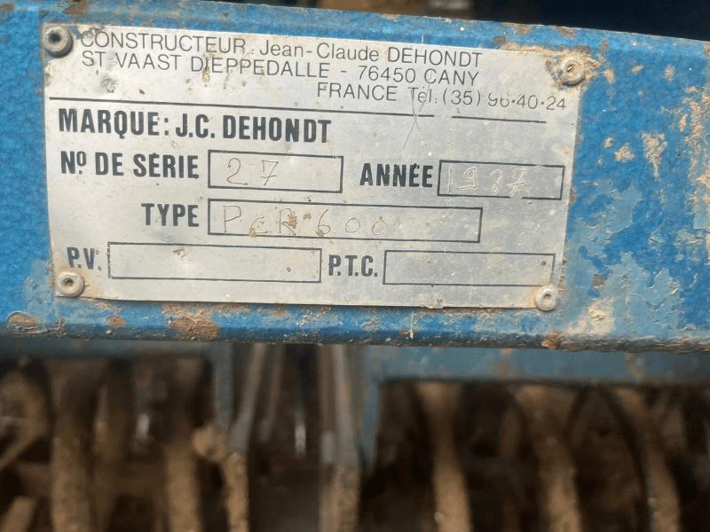 DEHONDT PCR600 - Outils du sol: photos 2 DEHONDT PCR600 - Outils du sol: photos 2