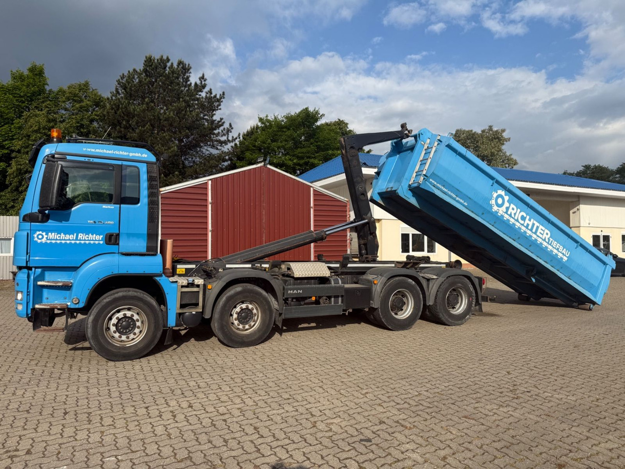 MAN 35.480 TGS - Camion ampliroll: photos 1 MAN 35.480 TGS - Camion ampliroll: photos 1