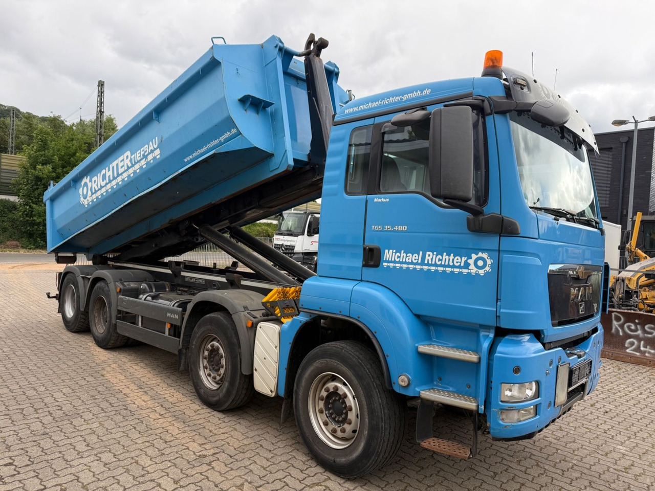 MAN 35.480 TGS - Camion ampliroll: photos 3 MAN 35.480 TGS - Camion ampliroll: photos 3