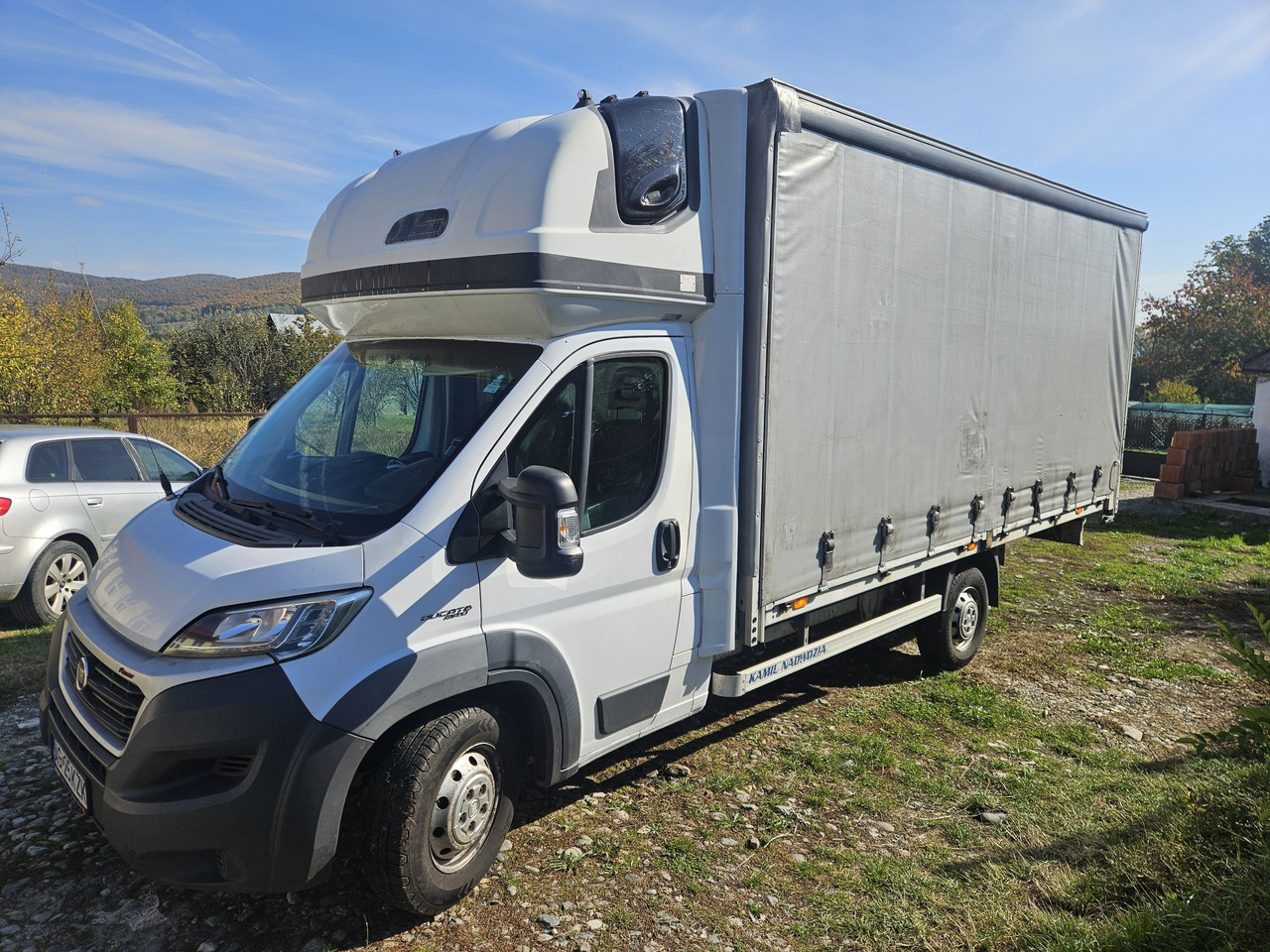 Fiat Ducato 10 Europallets - Véhicule utilitaire plateau baché: photos 2 Fiat Ducato 10 Europallets - Véhicule utilitaire plateau baché: photos 2
