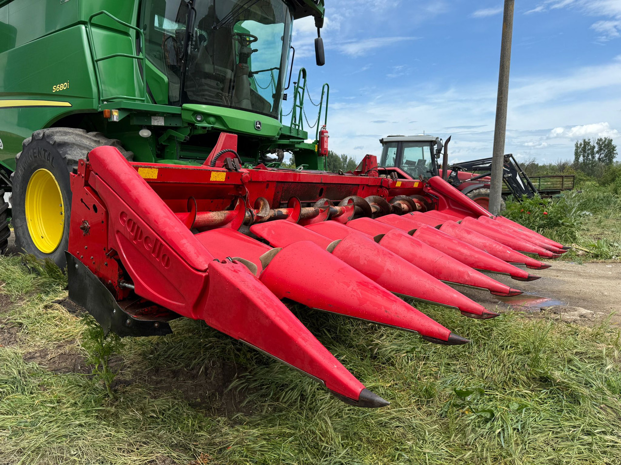 Hydraulic folding corn header Capello Quasar - Cueilleur de maïs: photos 4 Hydraulic folding corn header Capello Quasar - Cueilleur de maïs: photos 4