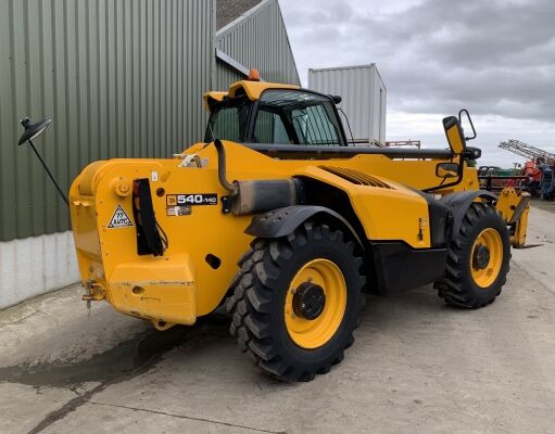 JCB 540-140 Telescopic Loader/Teleskoplader, 4x4x4, Top !!! - Chariot télescopique: photos 4 JCB 540-140 Telescopic Loader/Teleskoplader, 4x4x4, Top !!! - Chariot télescopique: photos 4