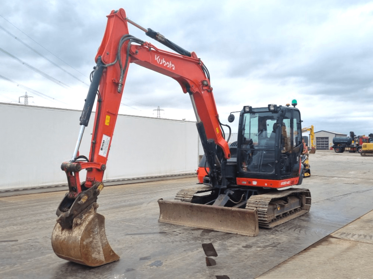 Kubota KX080-4A2 Excavator, TOP !!! - Mini pelle: photos 1 Kubota KX080-4A2 Excavator, TOP !!! - Mini pelle: photos 1