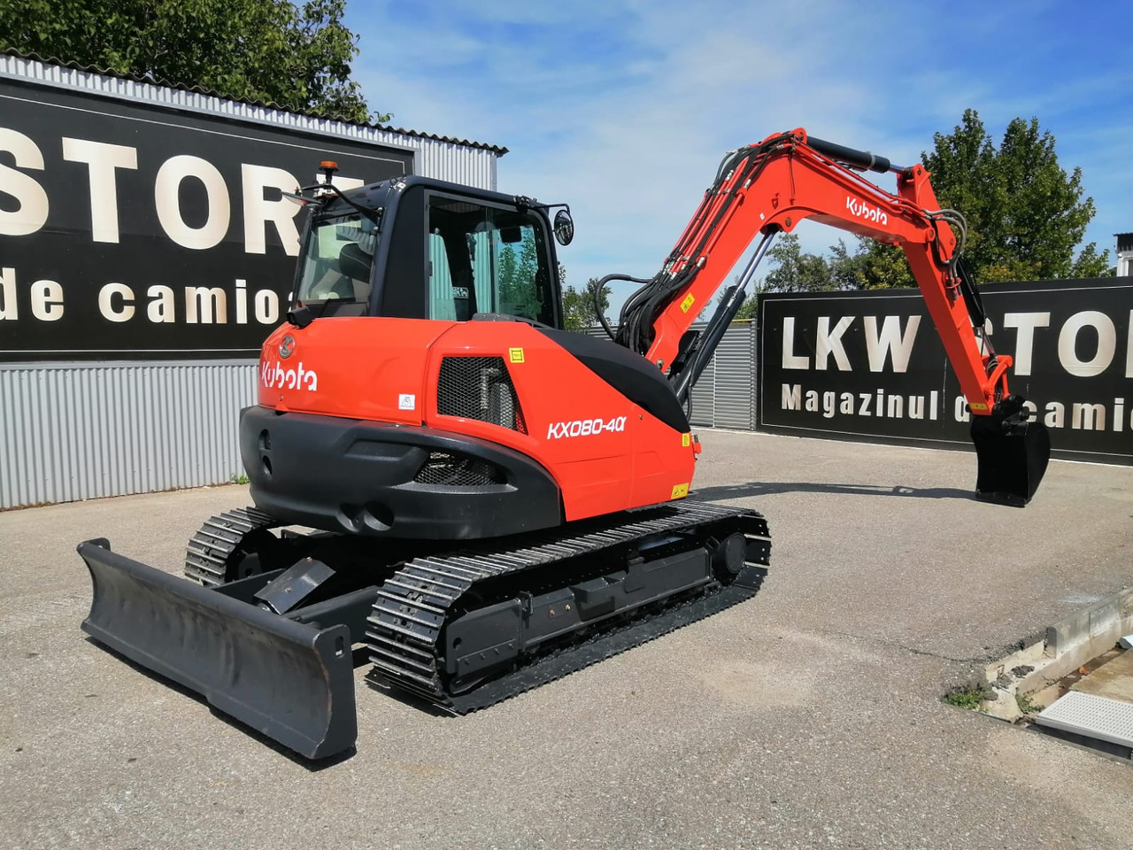 Kubota KX080-4A2 Excavator, TOP !!! - Mini pelle: photos 4 Kubota KX080-4A2 Excavator, TOP !!! - Mini pelle: photos 4