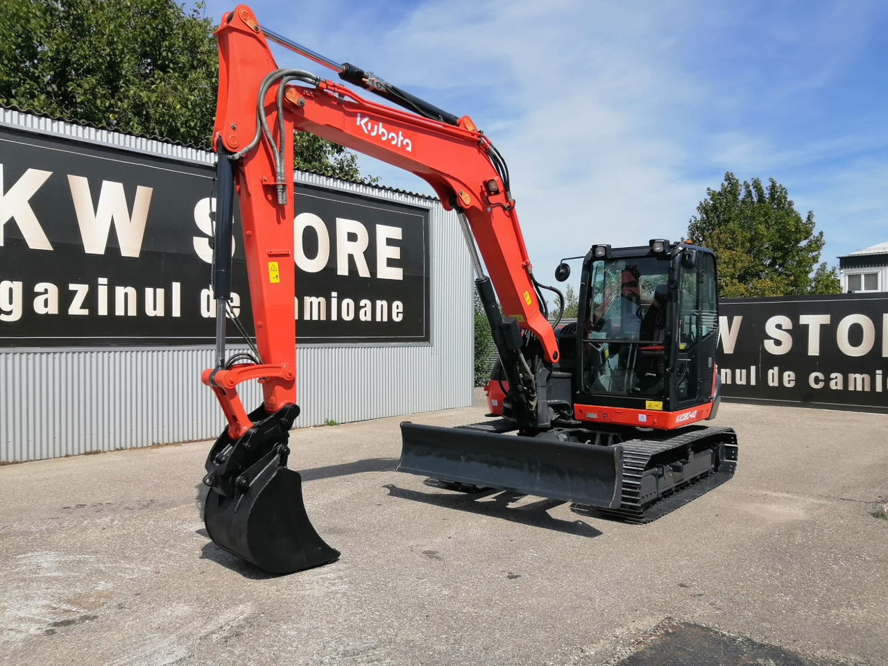 Crédit-bail  Kubota KX080-4A2 Excavator, TOP !!! Kubota KX080-4A2 Excavator, TOP !!!: photos 9