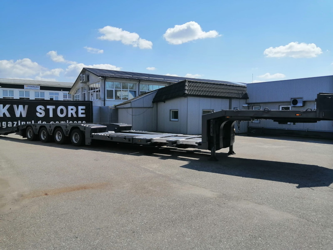 Langendorf Trailer-Tiefbett, 4 Axe, 59 to, extension, TOP !!! - Semi-remorque surbaissé: photos 2 Langendorf Trailer-Tiefbett, 4 Axe, 59 to, extension, TOP !!! - Semi-remorque surbaissé: photos 2