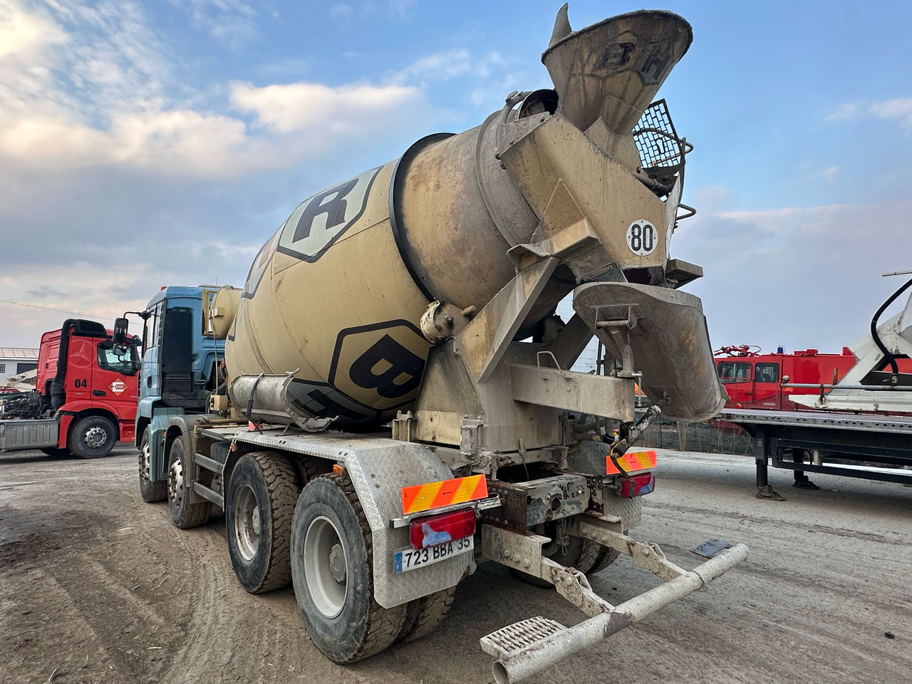 Camion malaxeur MAN TGA Concrete Mixer: photos 13