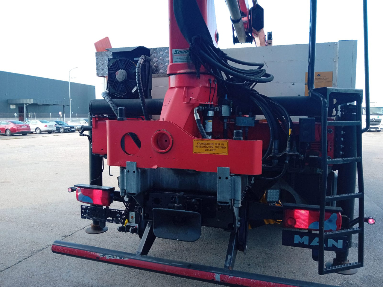 MAN TGX 26.460 6×2, Palfinger Crane PK 18001L - Camion plateau, Camion grue: photos 5 MAN TGX 26.460 6×2, Palfinger Crane PK 18001L - Camion plateau, Camion grue: photos 5