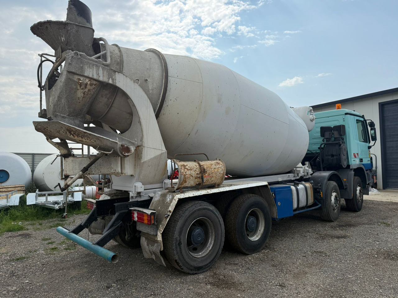 MERCEDES BENZ 3241 CONCRETE MIXER - Camion malaxeur: photos 5 MERCEDES BENZ 3241 CONCRETE MIXER - Camion malaxeur: photos 5